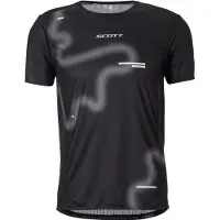 SCOTT - Vestuário trail corrida - RC Run SS Tee M Black/Spray Grey para Homem - Tamanho M - Cinzento