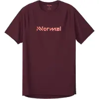Nnormal - Vestuário caminhada - Race T-Shirt 02 Burgundy para Homem - Tamanho L