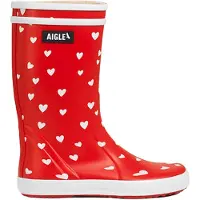 Aigle Botas 'Lolly Pop Play Unisex' vermelho / preto / branco