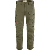 Fjall Raven - Vestuário caminhada - Vidda Pro Lite Zip Off Trousers M Laurel Green para Homem - Softshell - Tamanho 46 EU - Verde