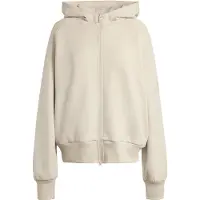 Adidas Casaco de treino em moletão 'Soft Lux Full-Zip' bege claro