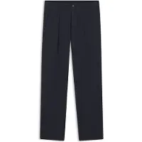 BOSS para homem. 50567107 Calça em popelina de algodão elástico marinho (30/34), Casual
