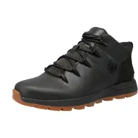 Timberland para homem. TB0A2PB40151 Botas de couro Sprint Trekker Mid preto (44), Plano, Cordão, Casual, Esportivo, Outdoor