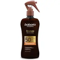 Babaria Óleo Protetor Coco Bronze Spf 50 200ml