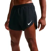 Nike Running - Vestuário trail corrida - M Dri-Fit ADV Aeroswift 4In Short Black Summit White para Homem - Tamanho XL - Preto