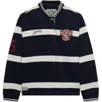 Superdry Polo De Manga Comprida Crest Stripe Rugby