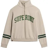 Superdry Moletom Com Meia-zíper Athletic Applique
