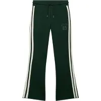 Superdry para mulher. W7011308A Calças Jogger ESS Stripe Flare verdes (M), Casual, Algodão