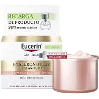 Eucerin Hyaluron-Filler + Elasticity Creme de Dia Rosé FPS30 Recarga SPF30 50 ml
