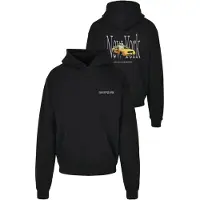 MT Sweatshirt 'NY Taxi' amarelo / cinzento / preto / branco