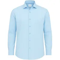 Vercate Camisa clássica 'No. 27' azul claro