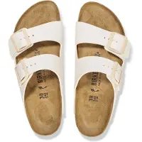 Birkenstock Sandália 'Arizona BF' branco casca de ovo