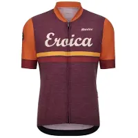Santini Camisola De Ciclismo De Manga Curta Eroica Iris