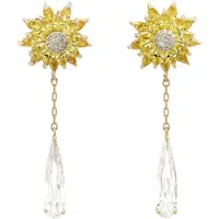 Avant Garde Brincos 'Tatiana' amarelo