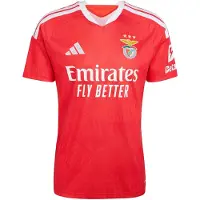 Adidas Camisola de futebol 'SL Benfica Home' azure / caril / vermelho / branco