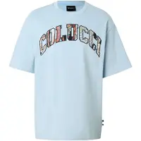Carlo colucci Camisa 'College Logo' azul claro