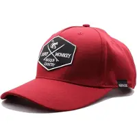 Surf Monkey Boné desportivo vermelho