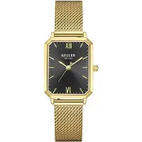 Régler Relógios analógicos 'Élégance Mesh Gold - Black' ouro / preto