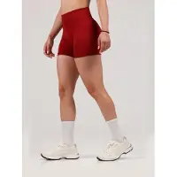Neverover Calças de desporto 'Hue Shorts' vermelho