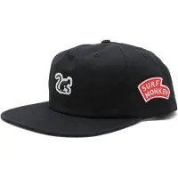 Surf Monkey Boné '5-Panel Cap Organic' preto denim