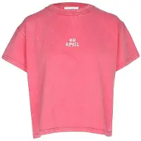 OH APRIL Camisa 'Ella' rosa / vermelho claro