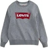 Levi's Kids Sweatshirt acinzentado / vermelho / branco