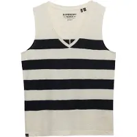 Superdry Camiseta Sem Mangas Com Decote Em V Studios Vee