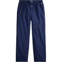 Ralph Lauren para homem. 714899509051 Calça de pijama de algodão com riscas azul-marinho (L), Homewear