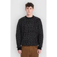 Volcom - Camisolas - Leopold Sweater Black para Homem - Nylon - Tamanho M - Castanho