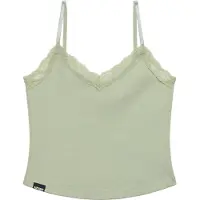 Superdry Top Sem Mangas Essential Lace Trim Crop Cami