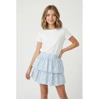 Name it Saia 'NKFVinaya' azul claro / oliveira / cor-de-rosa / branco