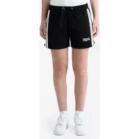 Lonsdale Calças de desporto 'Carloway' preto / branco