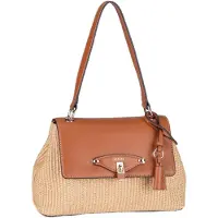 GUESS Bolsa De Ombro Maggie Straw