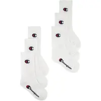 Champion Meias navy / vermelho / branco