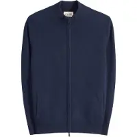 GOBI Cashmere Casaco de malha 'Women's Timeless Cashmere Full-Zip Cardigan' navy