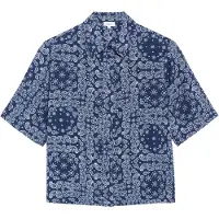 s.Oliver Blusa azul / azul escuro