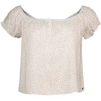 Superdry Top De Manga Curta 1/2 Button Woven