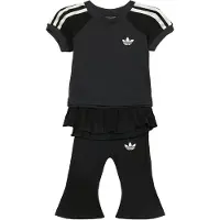 Adidas Originals Conjunto de Leggings e T-shirt Justa em Malha