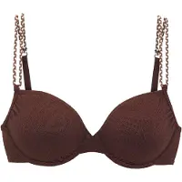 s.Oliver Top de biquíni chocolate