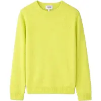 GOBI Cashmere Pullover 'Women's Essential Cashmere Crewneck Sweater' amarelo néon