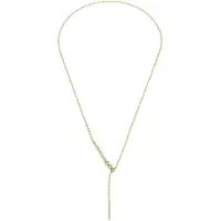 Liu Jo Sliding gold-plated Collana with crystals LJ2828