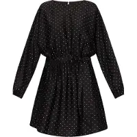 Dreimaster Klassik Vestido preto / branco