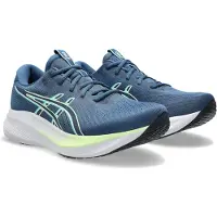 Asics para homem. 1011C080 Tênis GEL-Excite 11 azul (42.5), Plano, Cordão, Casual, Esportivo, Cinza, Mesh