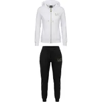 EA7 para mulher. 8NTV51_TJ9RZ Fato de treino branco (XL), Esportivo, Multisport, Poliéster, Manga comprida