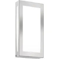 CMD Candeeiro de parede exterior LED Aqua Rain Mini, aço inoxidável