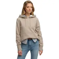 Superdry para mulher. W2012667A Sweatshirt Essential cinzenta (XXS), Casual, Cinza, Algodão