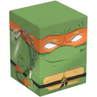 Squaroes Caixa De Baralho Teenage Mutant Ninja Turtles Action Mode Michelangelo