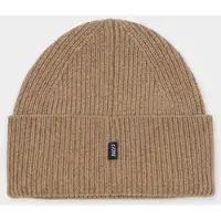 GOBI Cashmere Gorros 'Ribbed Chunky Beanie' taupe