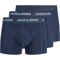 Jack & Jones Boxers 'JACCONOR' azul escuro / jade / branco