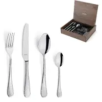Amefa Sierra 805123MDF3C40, conjunto de talheres de 24 peças numa caixa de madeira